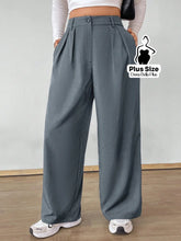 Calça Pantalona Alfaiatada com Pregas Frontais G Calça Pantalona Alfaiatada com Pregas Frontais